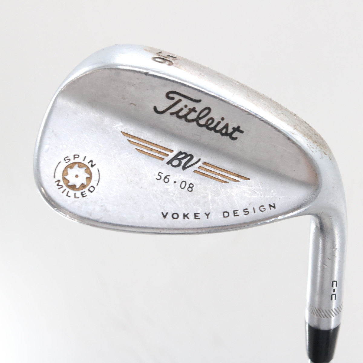 Titleist Vokey Spin Milled C-C Tour Chrome Wedge Set 52.08 & 56.08 Deg S-163538