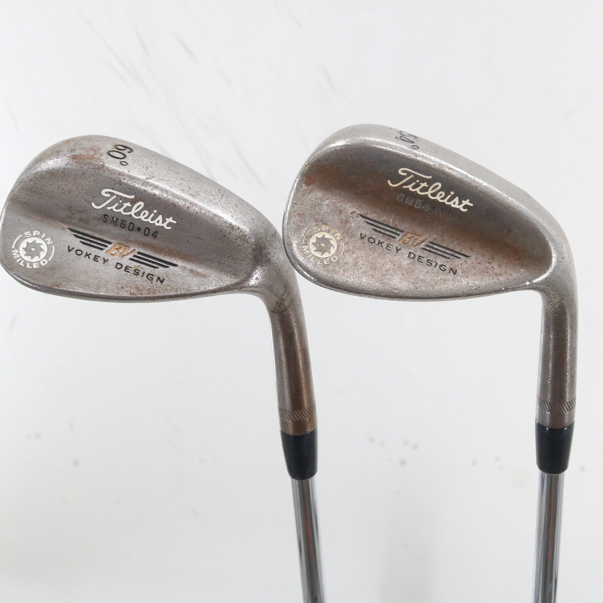 Titleist Vokey Spin Milled Oil Can Wedge Set 54.10 & 60.04 Deg RH S-163542