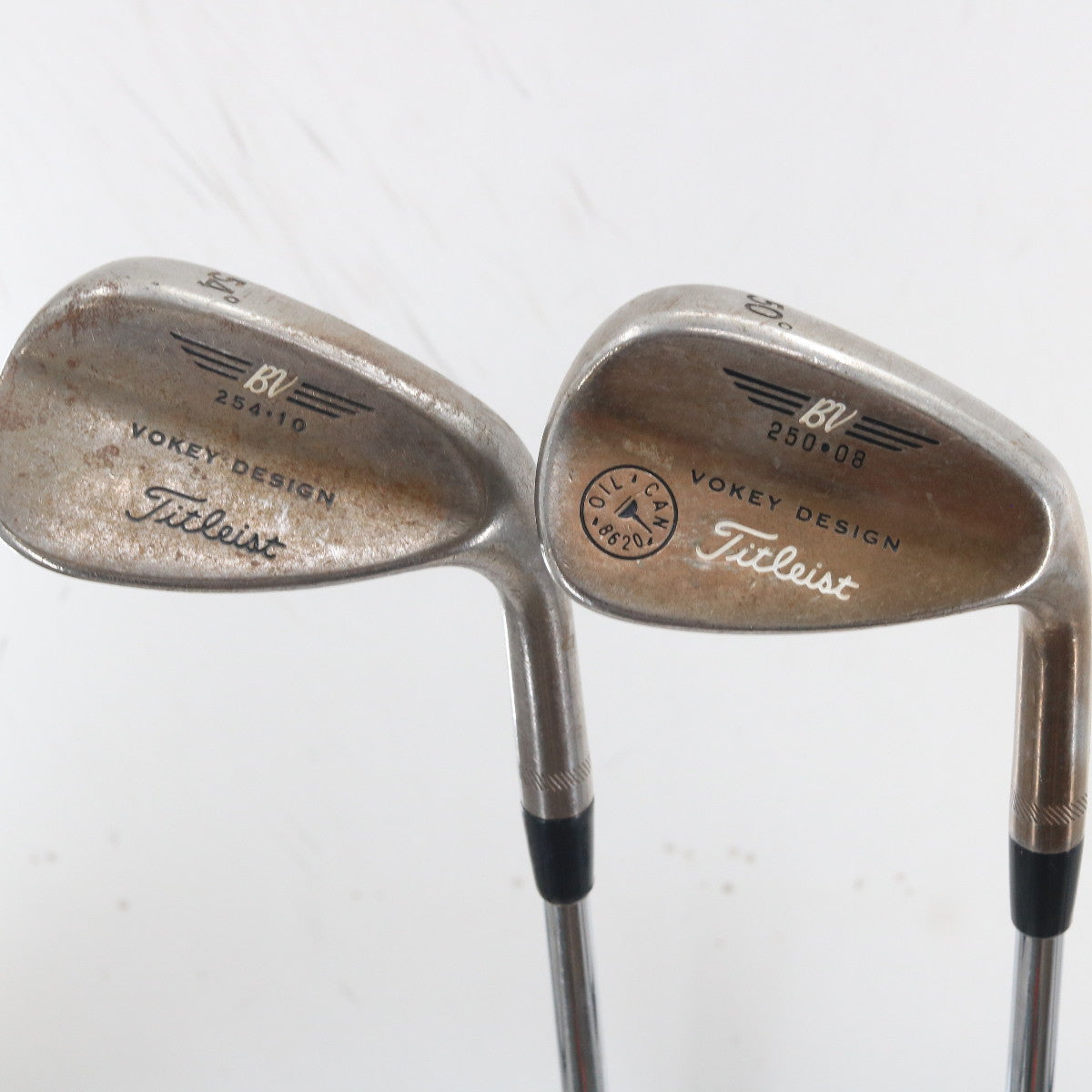 Titleist Vokey Spin Milled Oil Can Wedge Set 50.08 & 54.10 Deg RH S-163546