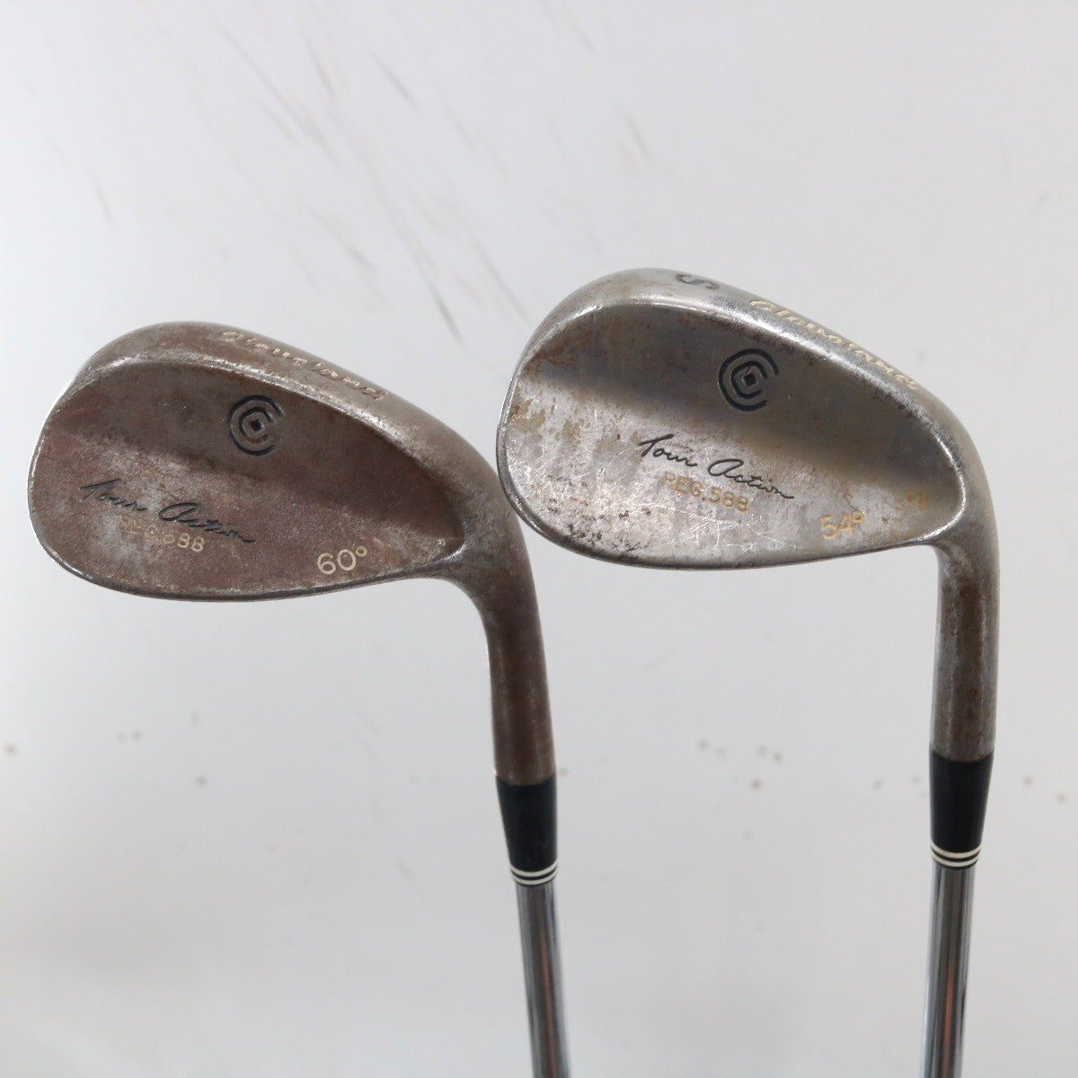 Cleveland 588 RTG Sand & Lob Wedge Set 54 & 60 Deg Steel Stiff RH S-163561