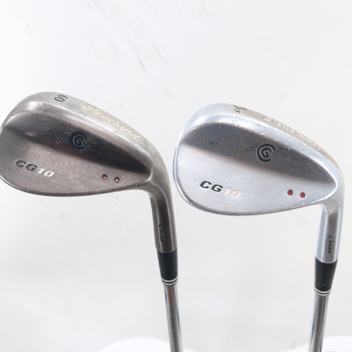 Cleveland CG10 Chrome/Black Sand & Lob Wedge Set 56 & 60 Deg Steel RH S-163568
