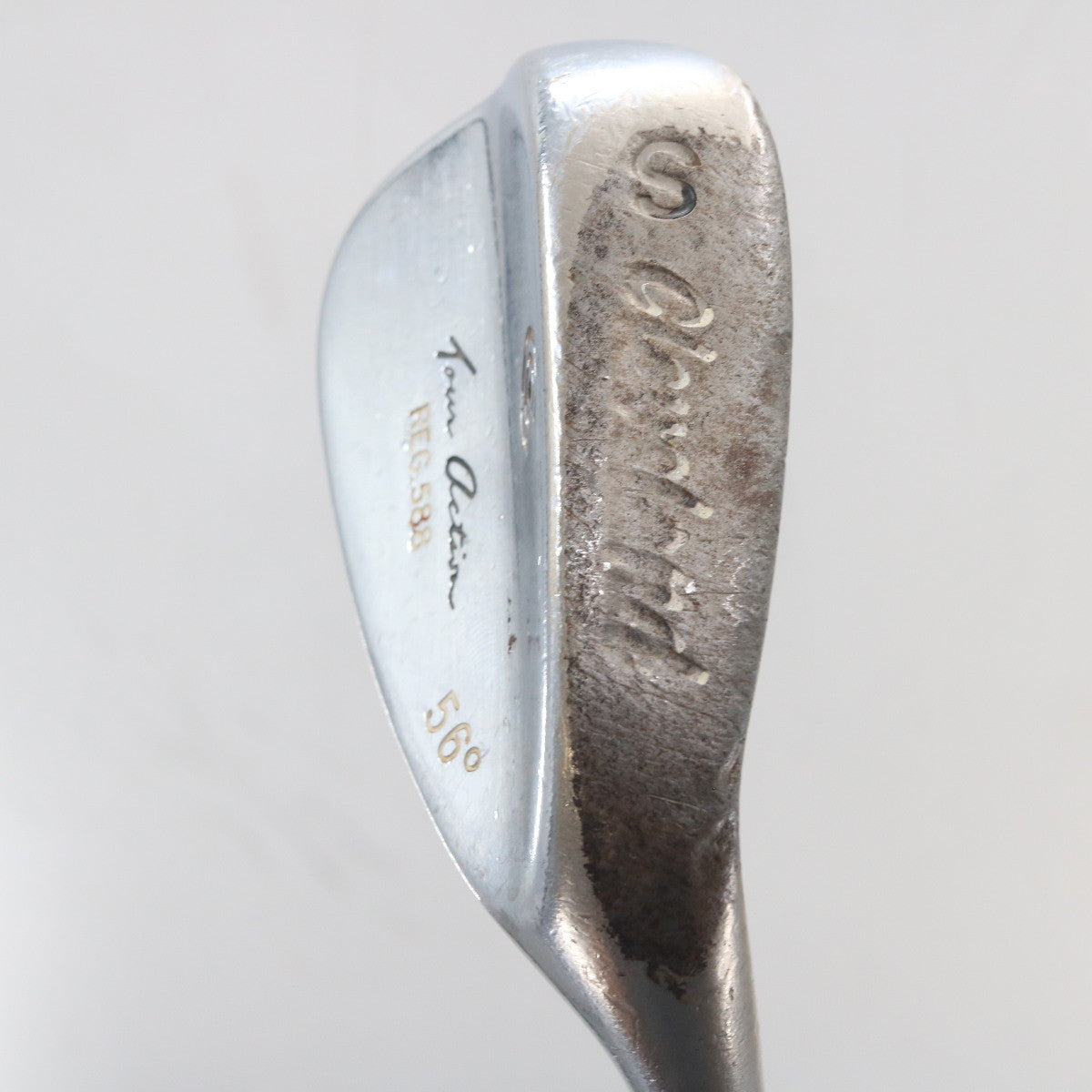 Cleveland 588 Chrome/Gunmetal Wedge Set 56 & 60 Deg Steel Stiff RH S-163576