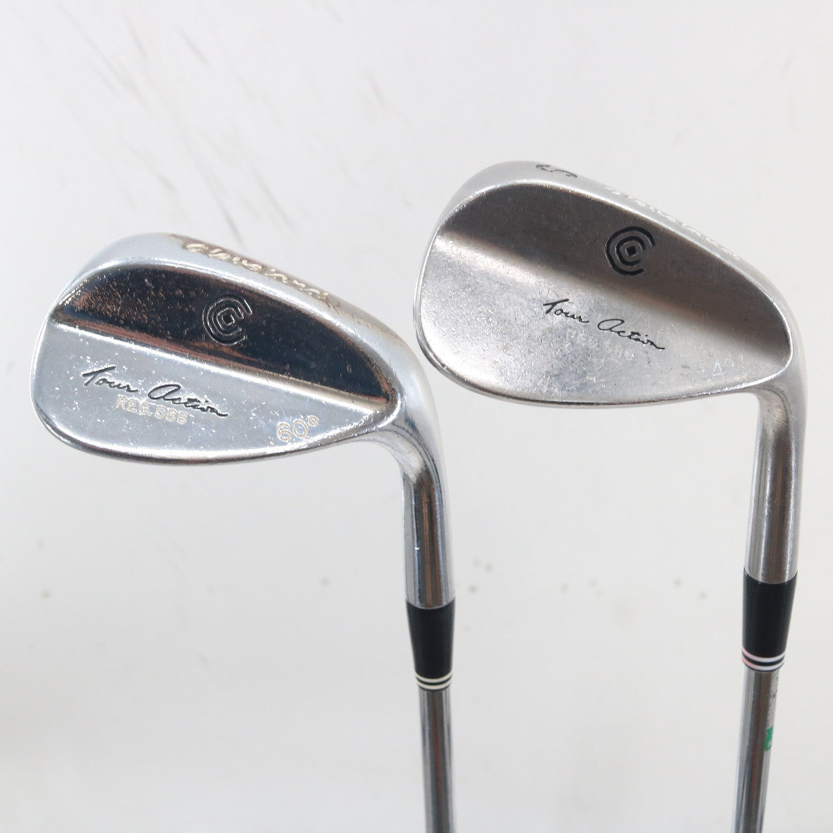 Cleveland 588 Tour Satin Chrome Wedge Set 54 & 60 Deg Steel Right-Hand S-163579