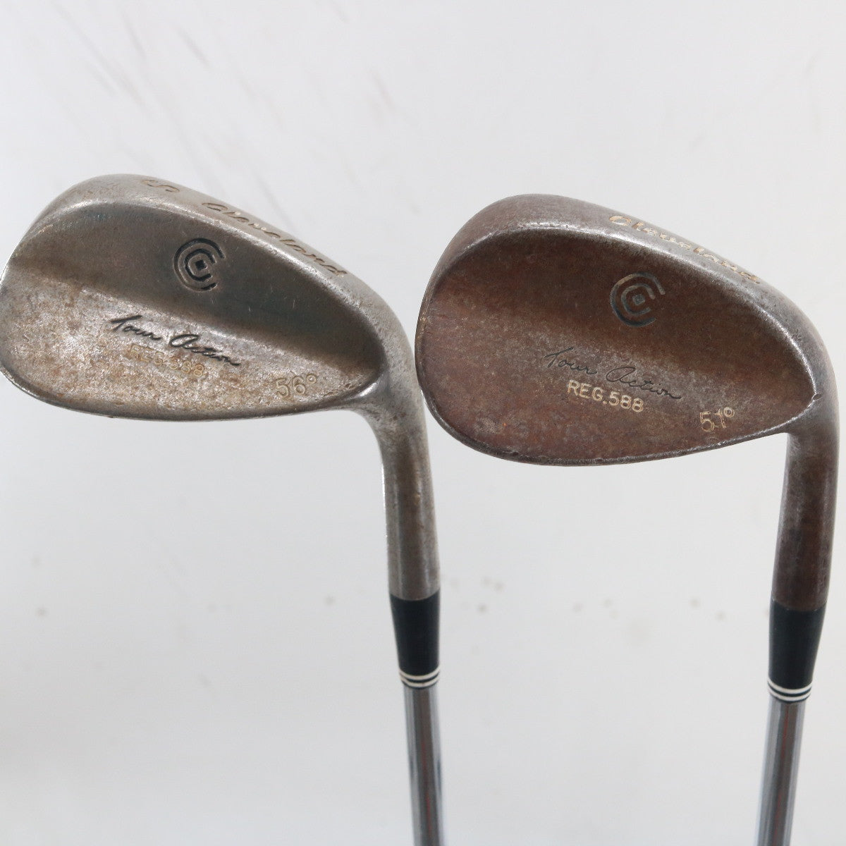 Cleveland 588 RTG Gap & Sand Wedge Set 51 & 56 Deg Steel Right-Handed S-163583
