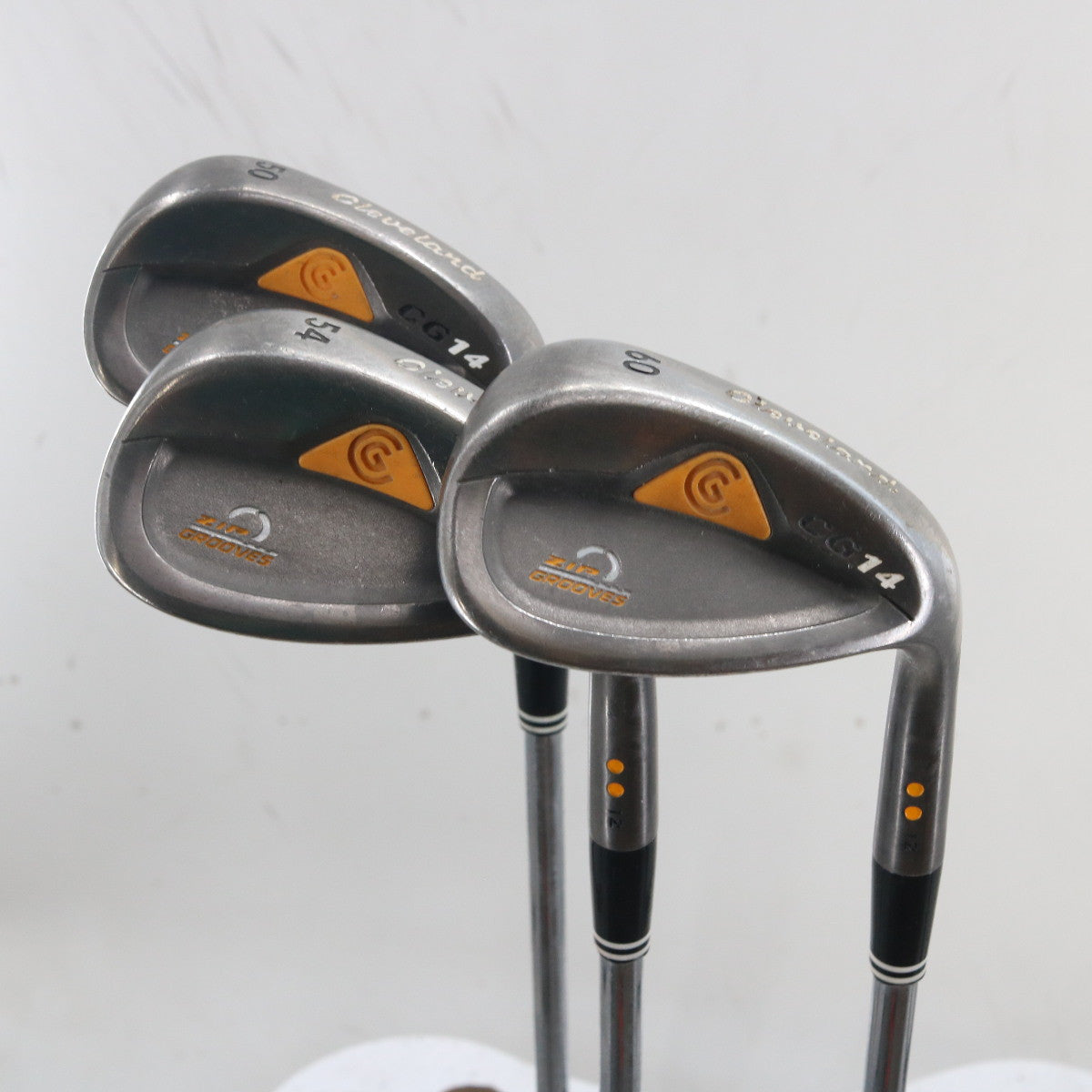 Cleveland CG14 Black Pearl Wedge Set 50.08, 54.12, 60.12 Deg Steel RH S-163585