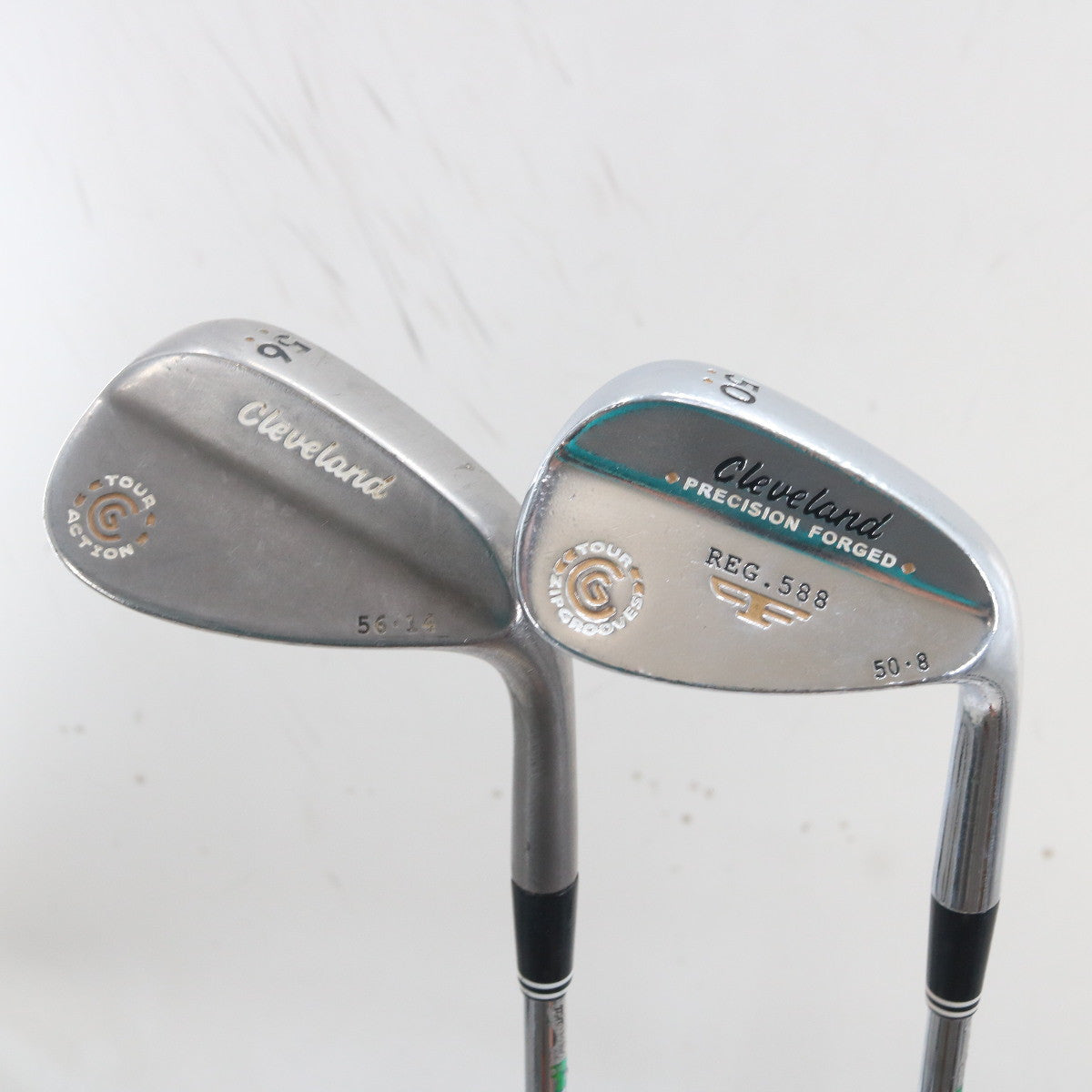 Cleveland Tour Action/588 Forged Chrome Wedge Set 50.08 & 56.14 Deg RH S-163589