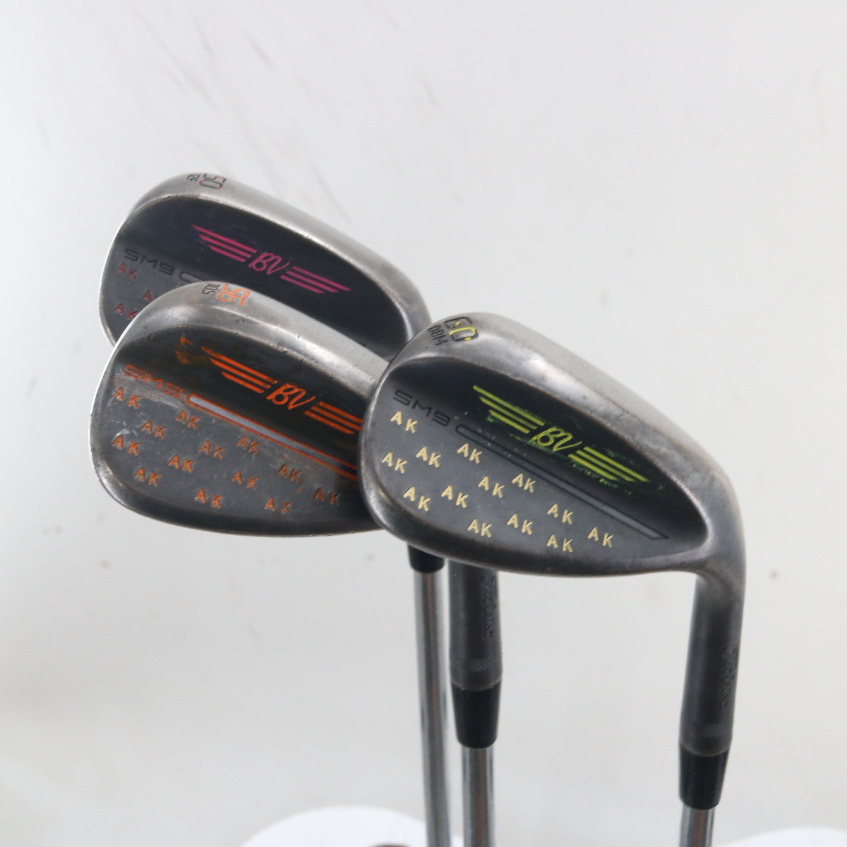 Titleist Vokey SM9 Jet Black Wedge Set 50.12F, 56.10S, 60.08M Deg RH S-163590