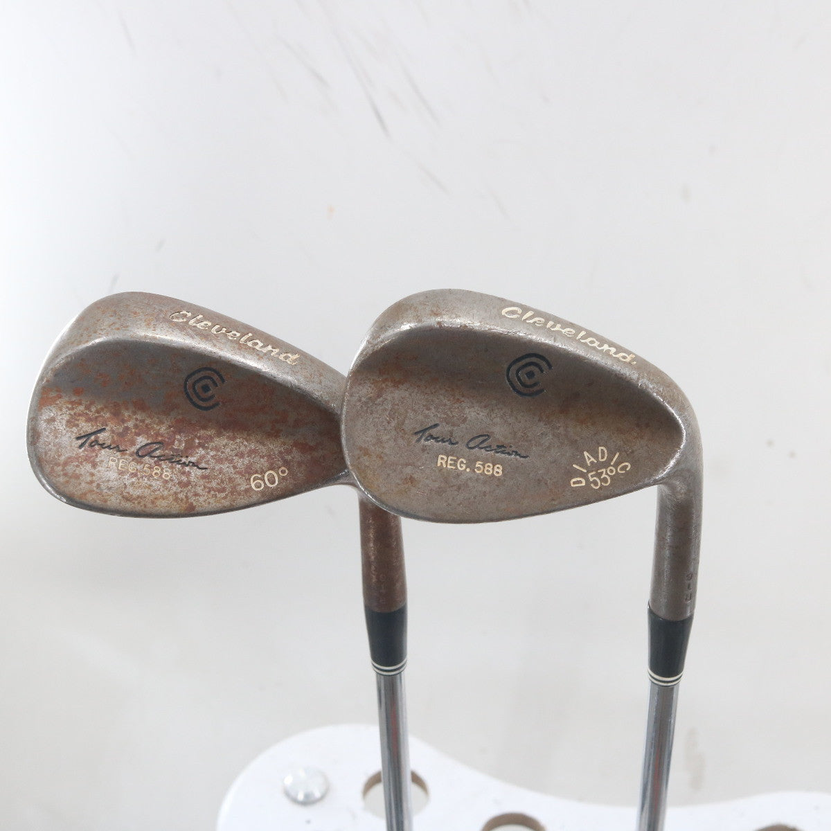 Cleveland 588 RTG Gap & Lob Wedge Set 53 & 60 Deg Steel Stiff RH S-163593