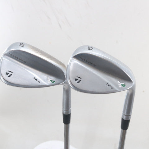 TaylorMade Milled Grind 4 Tiger Woods Wedge Set 56.12 & 60.11 Deg RH S-163668