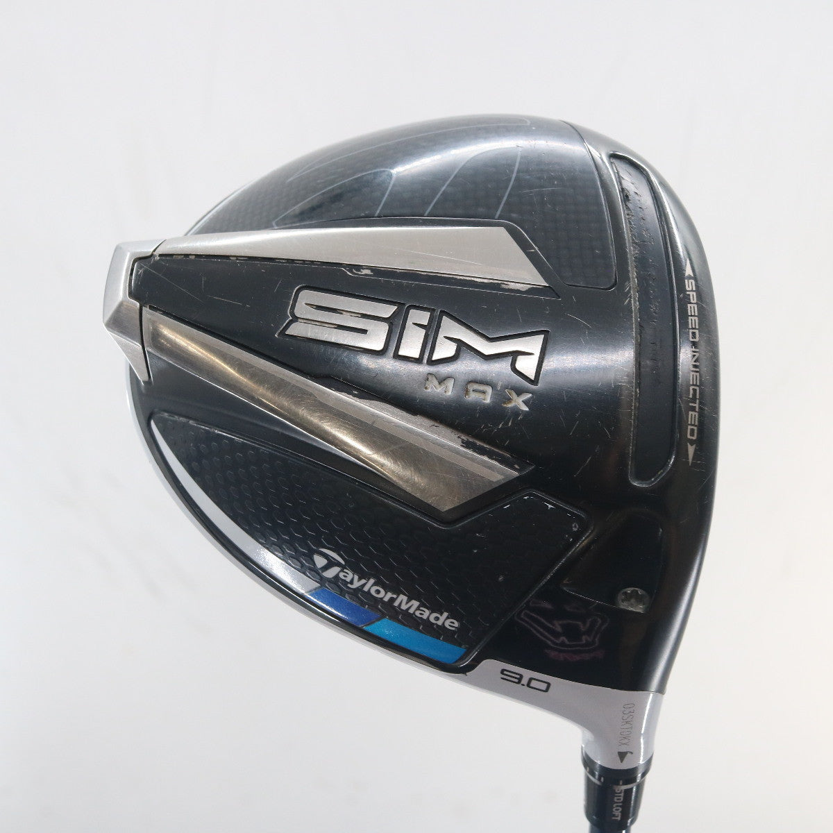 TaylorMade SIM Max Driver 9.0 Degrees Graphite Blue Ventus 6-S Stiff RH S-163699