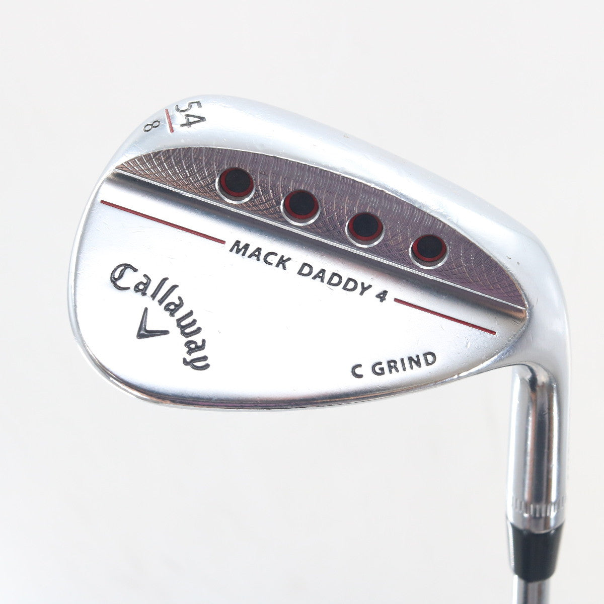 Callaway Mack Daddy 4 Platinum Chrome Wedge Set 54.08 & 58.12 Deg Stiff S-163714