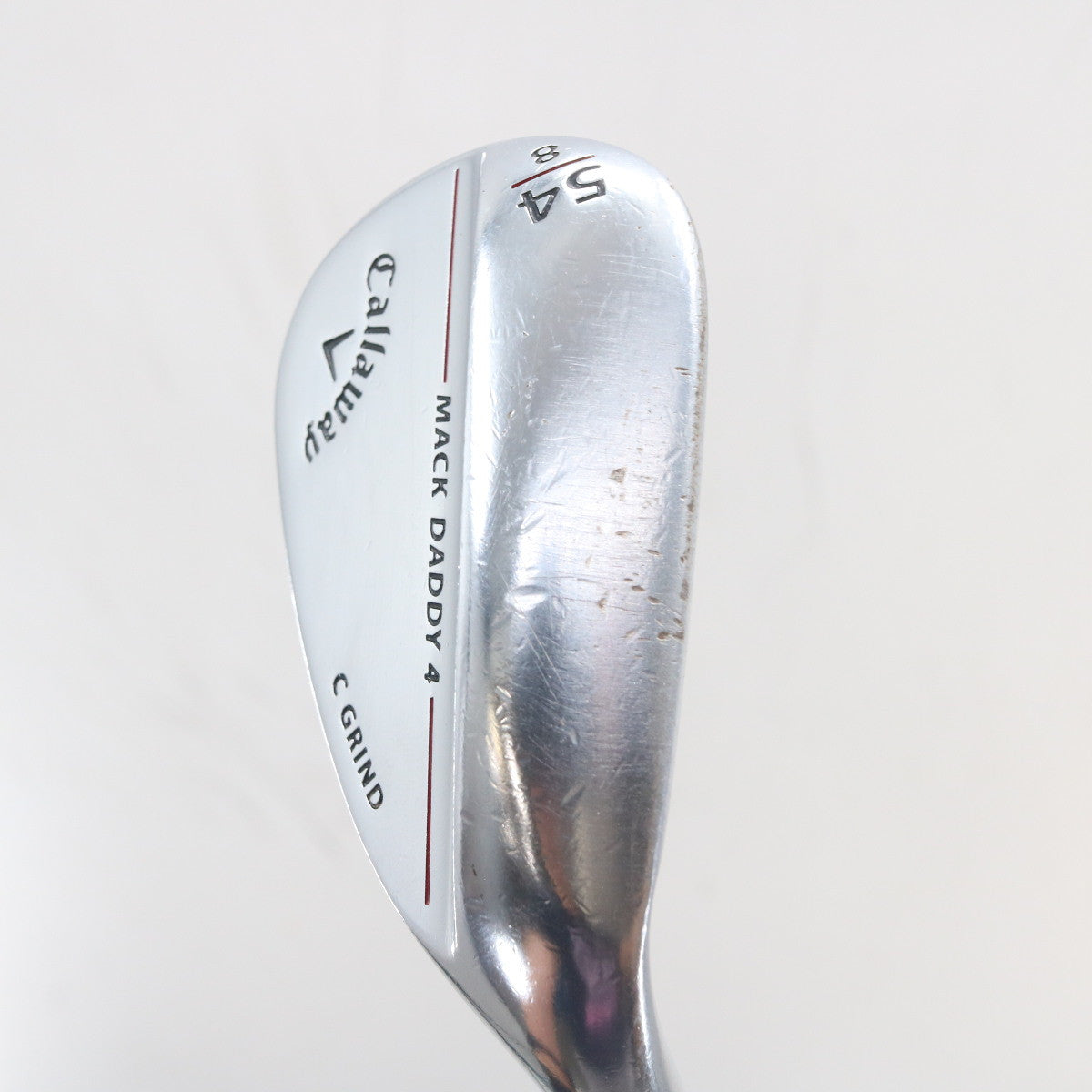 Callaway Mack Daddy 4 Platinum Chrome Wedge Set 54.08 & 58.12 Deg Stiff S-163714