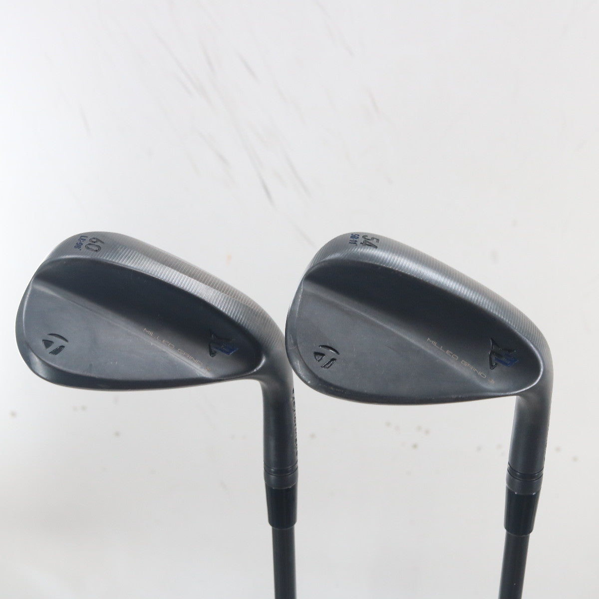 TaylorMade Milled Grind 3 Raw Black Wedge Set 54 & 60 Deg Graphite RH S-163719