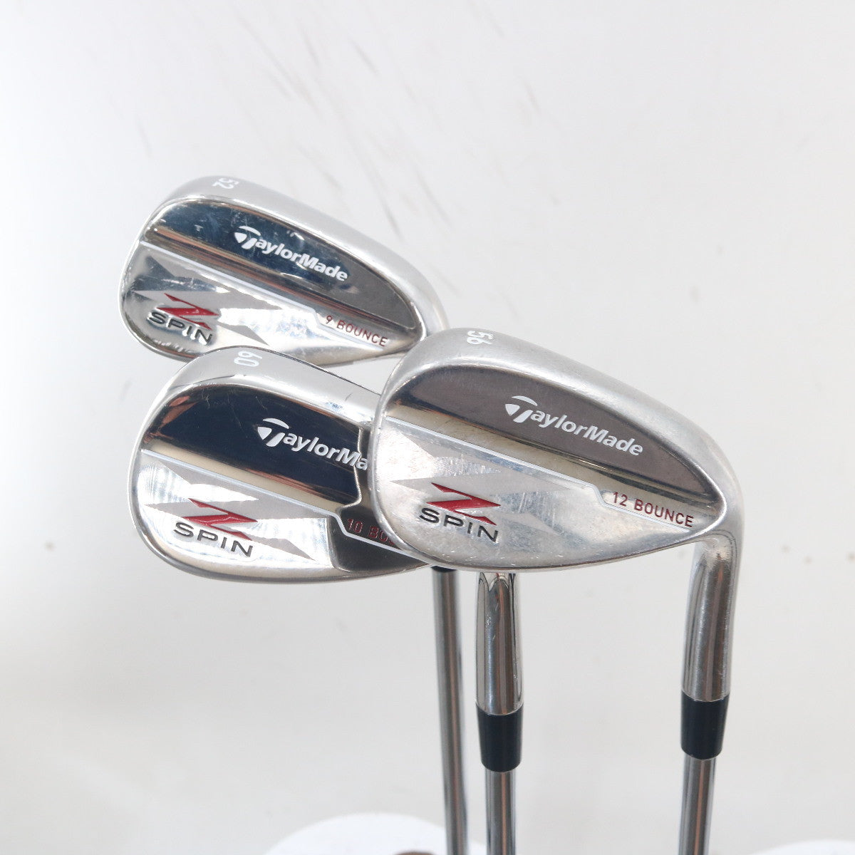 TaylorMade Z-Spin Gap, Sand, Lob Wedge Set 52, 56, 60 Deg Steel RH S-163727