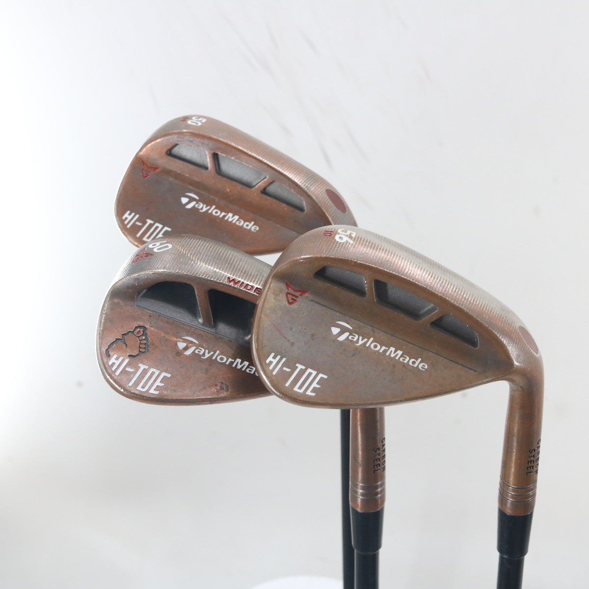 TaylorMade Milled Grind Hi-Toe/Big Foot Wedge Set 50, 56, 60 Deg Senior S-163734