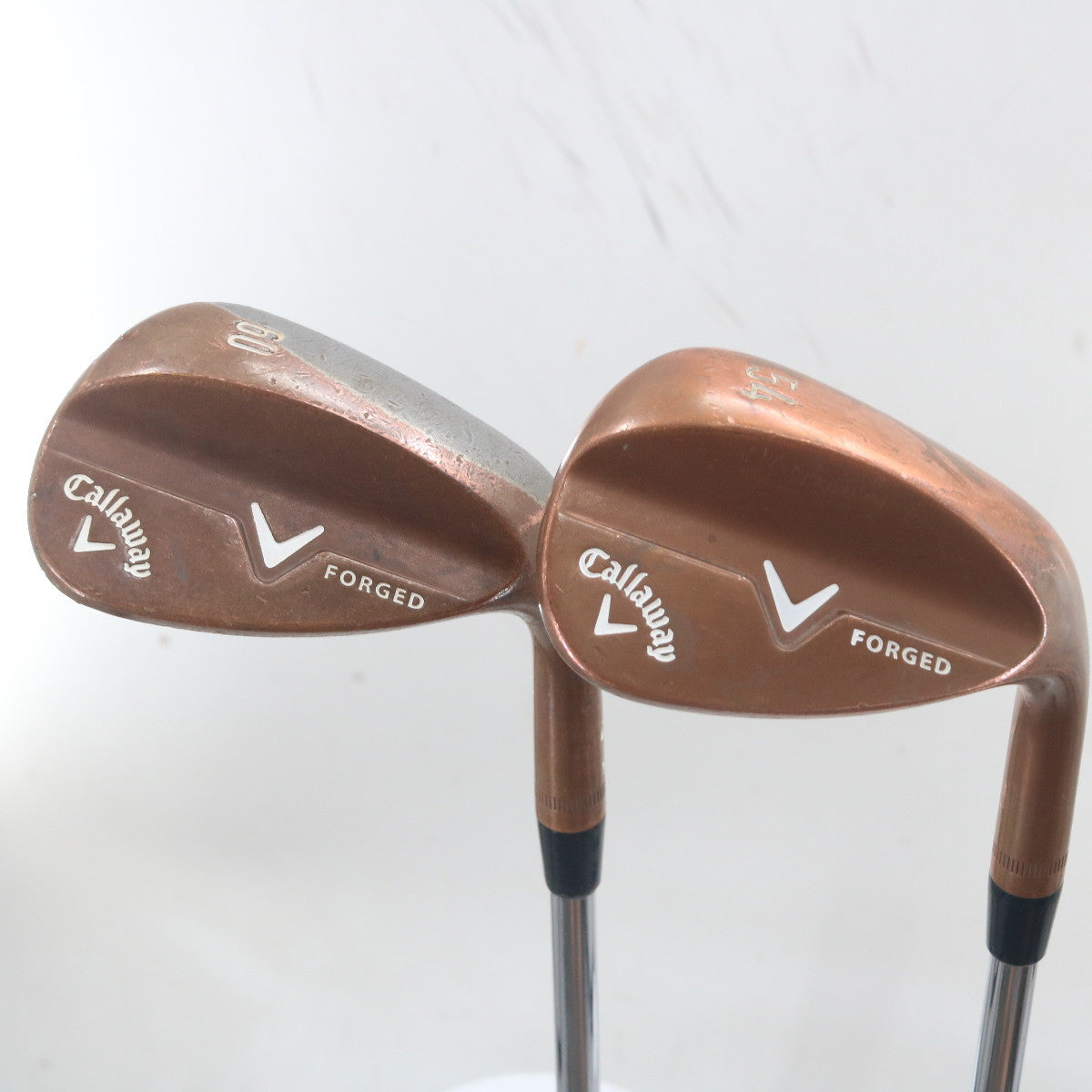Callaway Forged Copper Sand & Lob Wedge Set 54.11 & 60.09 Deg Steel RH S-163735